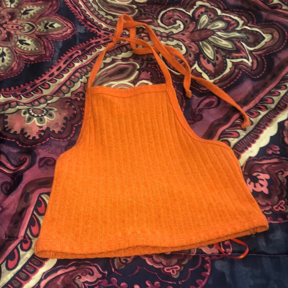 Crop top strapless shirt